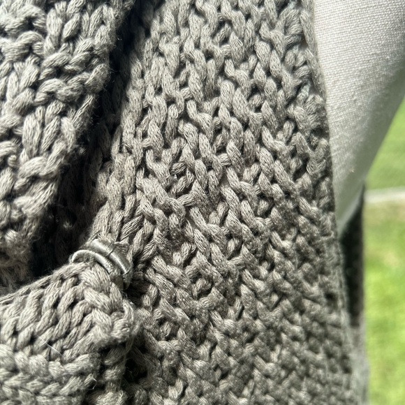 Chicos Convertible Ramsey Olive Green Vest Sweater Sleeveless NWT - Picture 10 of 12